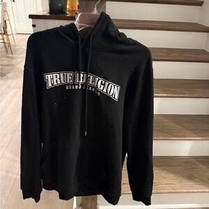 True Religion Black Hoodie for Men